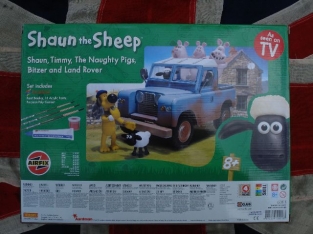 A50018  Shaun the Sheep and the naughty Pigs + Land Rover